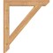 Ekena Millwork Traditional Slat Smooth Bracket, Western Red Cedar, 3 1/2"W x 28"D x 32"H BKT04X28X32TRA06SWR - alternate 4